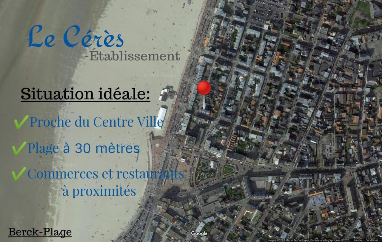 Appartement A 30 M De La Plage - Lumineux - Respirant - Wifi - Le Ceres 1 Berck Exterior photo